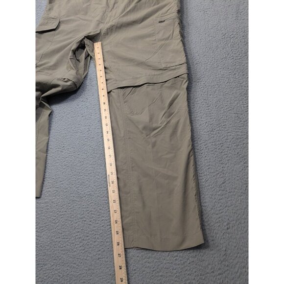 Columbia Silver Ridge Convertible Pants 38x30 (Meas 36x26.5) Omni Shade Beige - Picture 7 of 14
